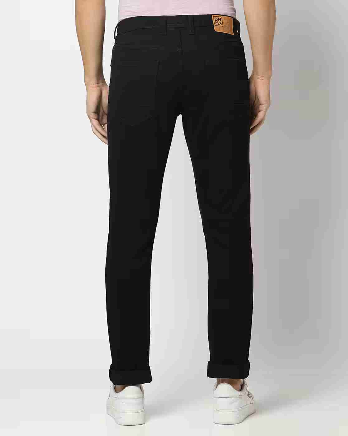 DNMX | Men Mid-Rise Slim Fit Jeans|2