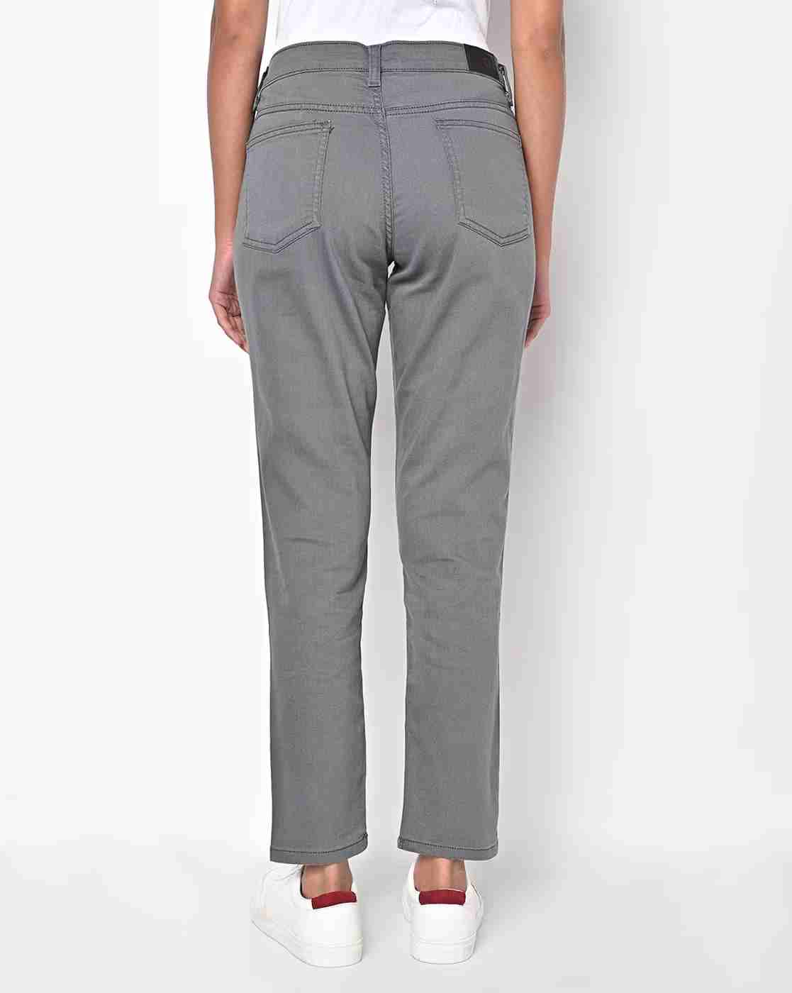 DNMX | Women Mid-Rise Skinny Fit Jeans|2