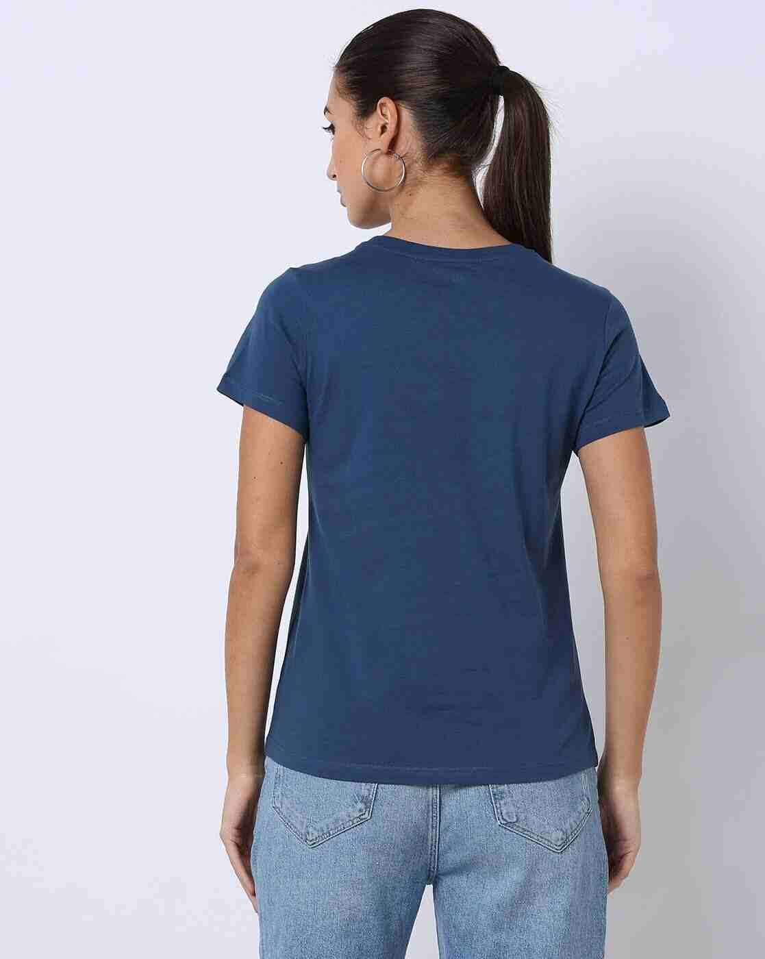 DNMX | Floral Print Crew-Neck T-Shirt|1