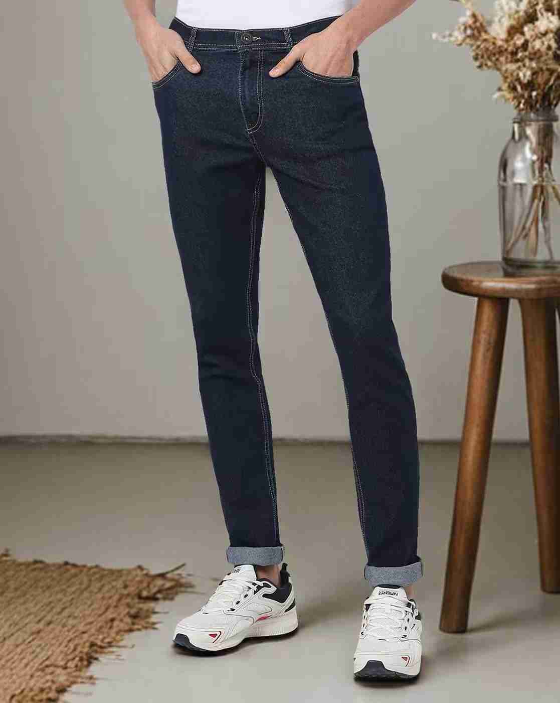 DNMX | Men Mid-Rise Skinny Fit Jeans|0