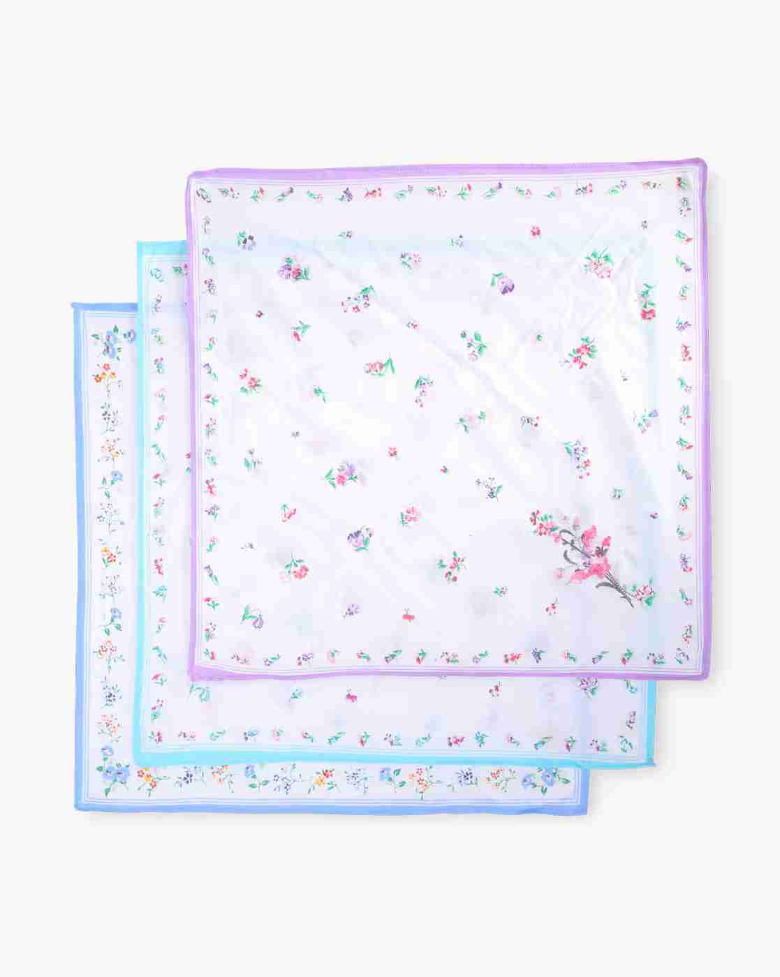DNMX | Pack of 3 Floral Print Handkerchiefs|0