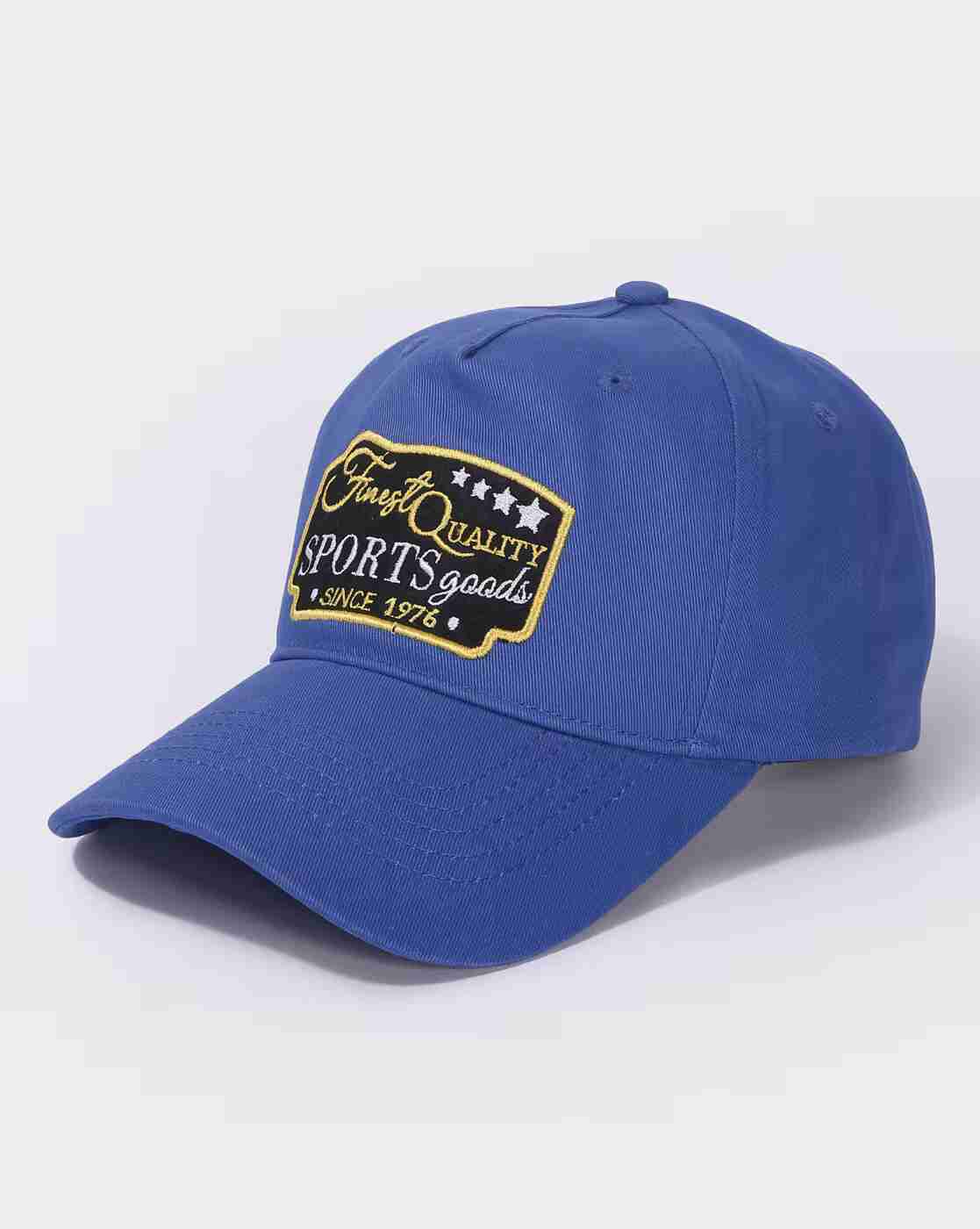 Men Typographic Embroidered Cap