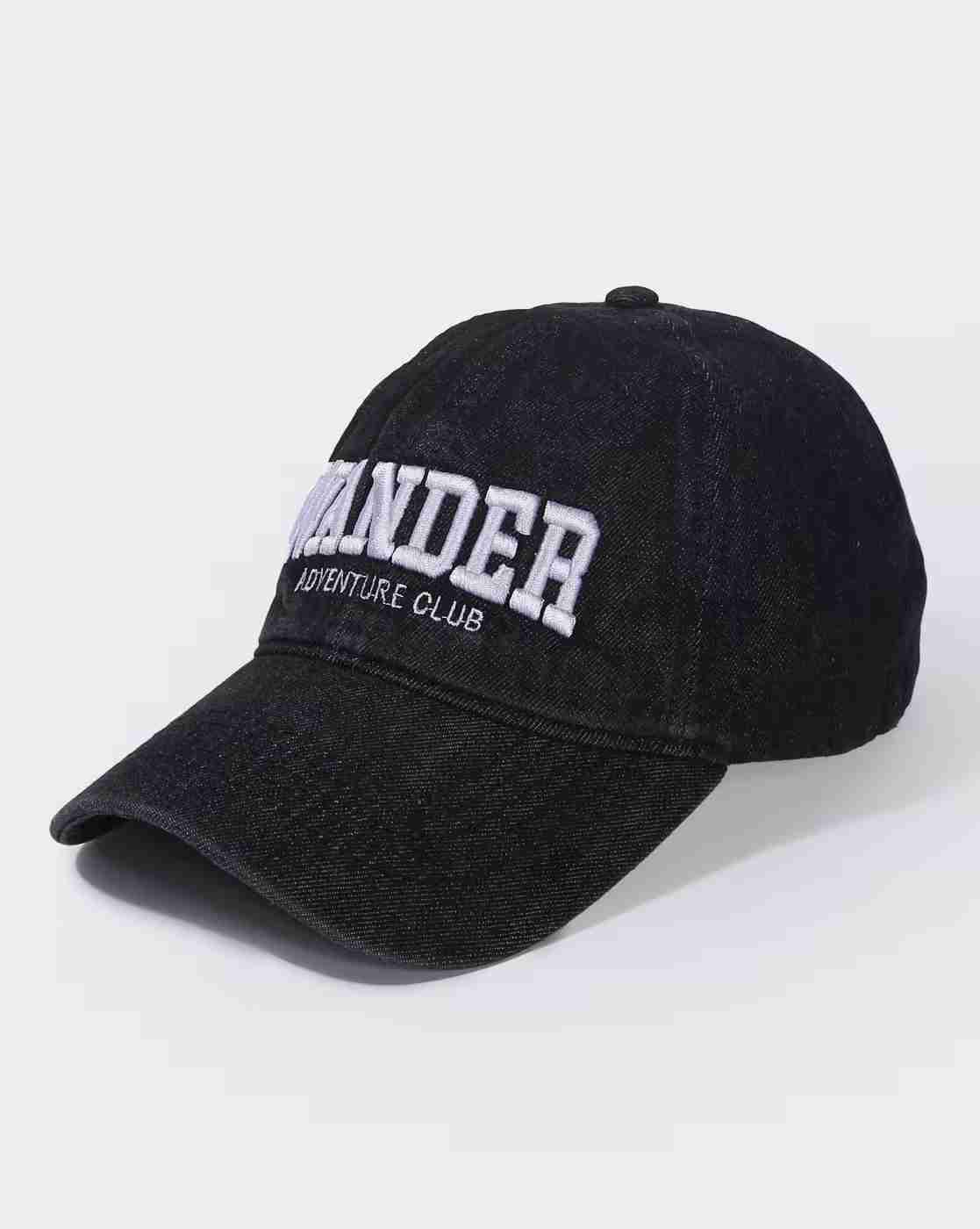 DNMX | Men 3D Embroidered Denim Washed Cap|0