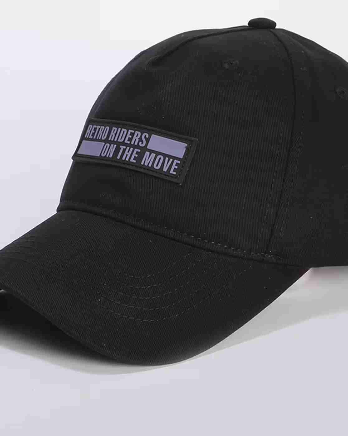 DNMX | Men Silicon Badge Applique Baseball Cap|3