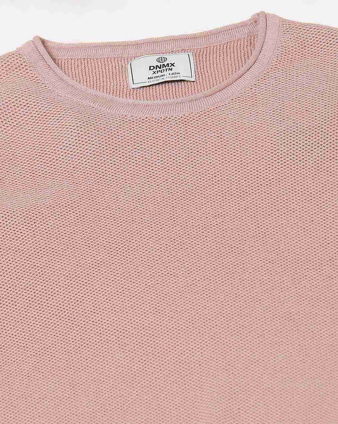 DNMX | Men Slim Fit Crew-Neck T-Shirt|4