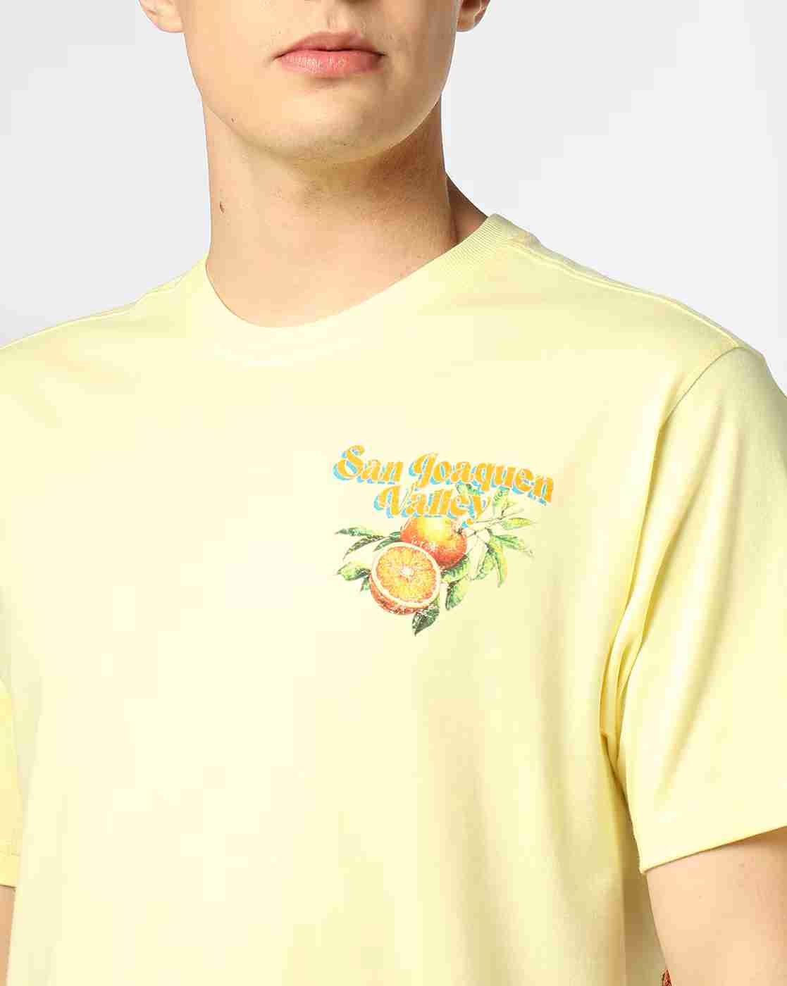 DNMX | Men Graphic Print Regular Fit Crew-Neck T-Shirt|4