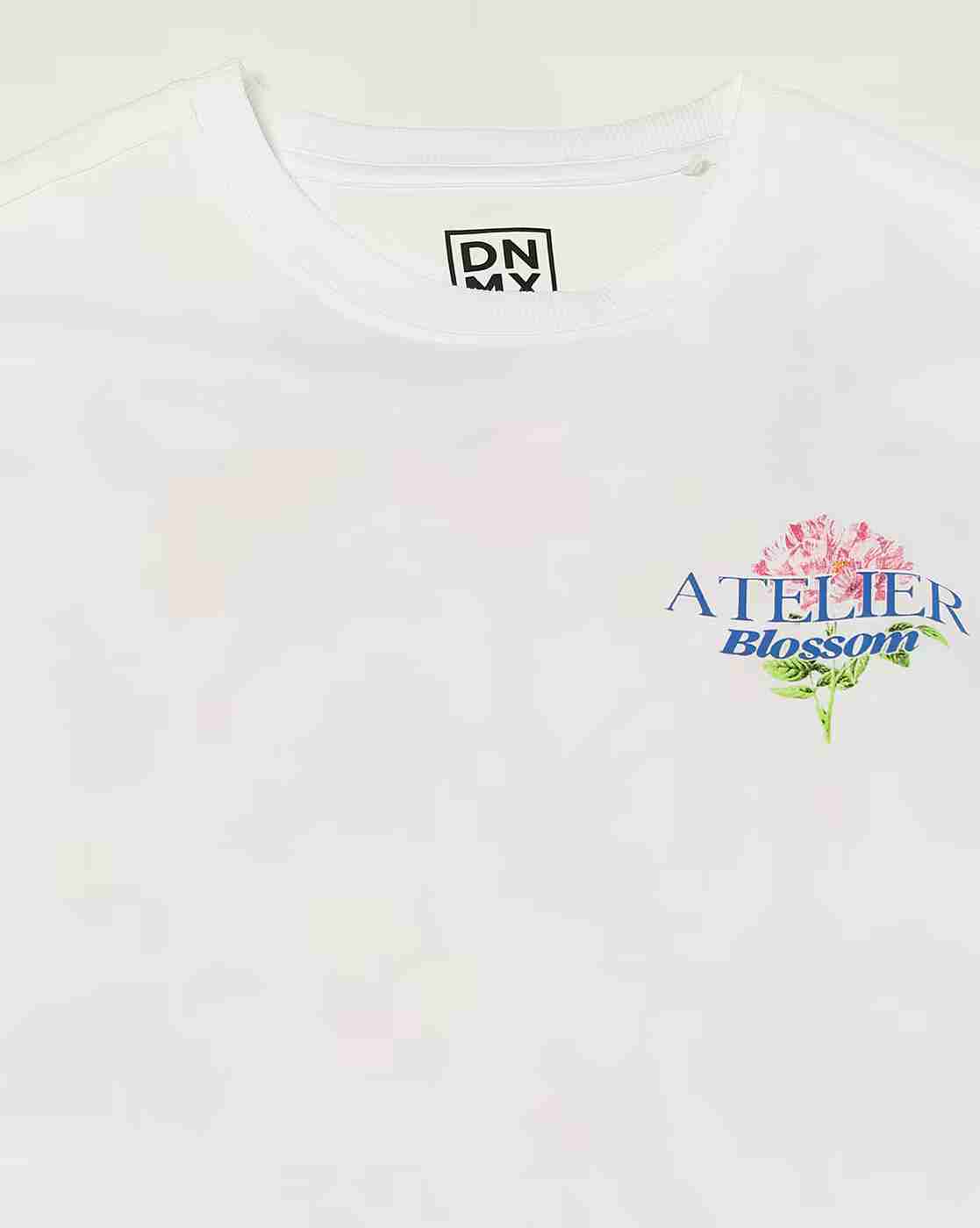 DNMX | Men Graphic Print Relaxed Fit Crew-Neck T-Shirt|5