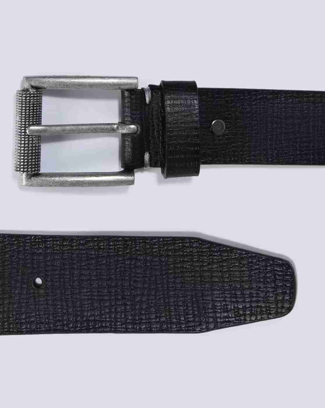 DNMX | Men Leather Belt with Tang-Buckle Closure|2