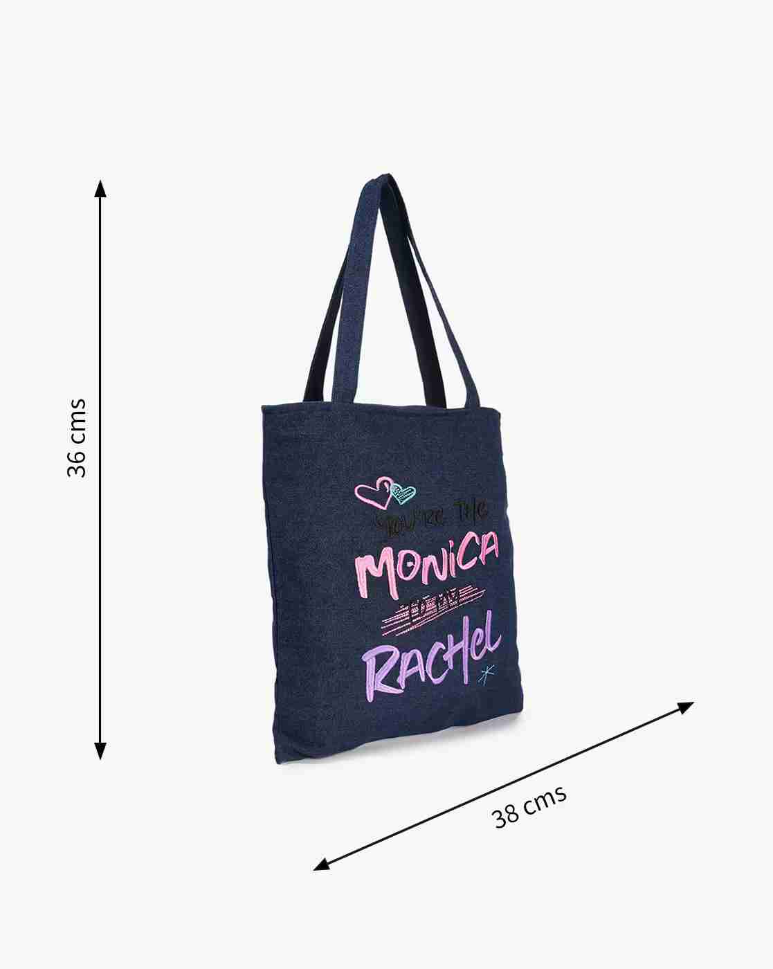 DNMX | Women Typographic Print Tote Bag|2