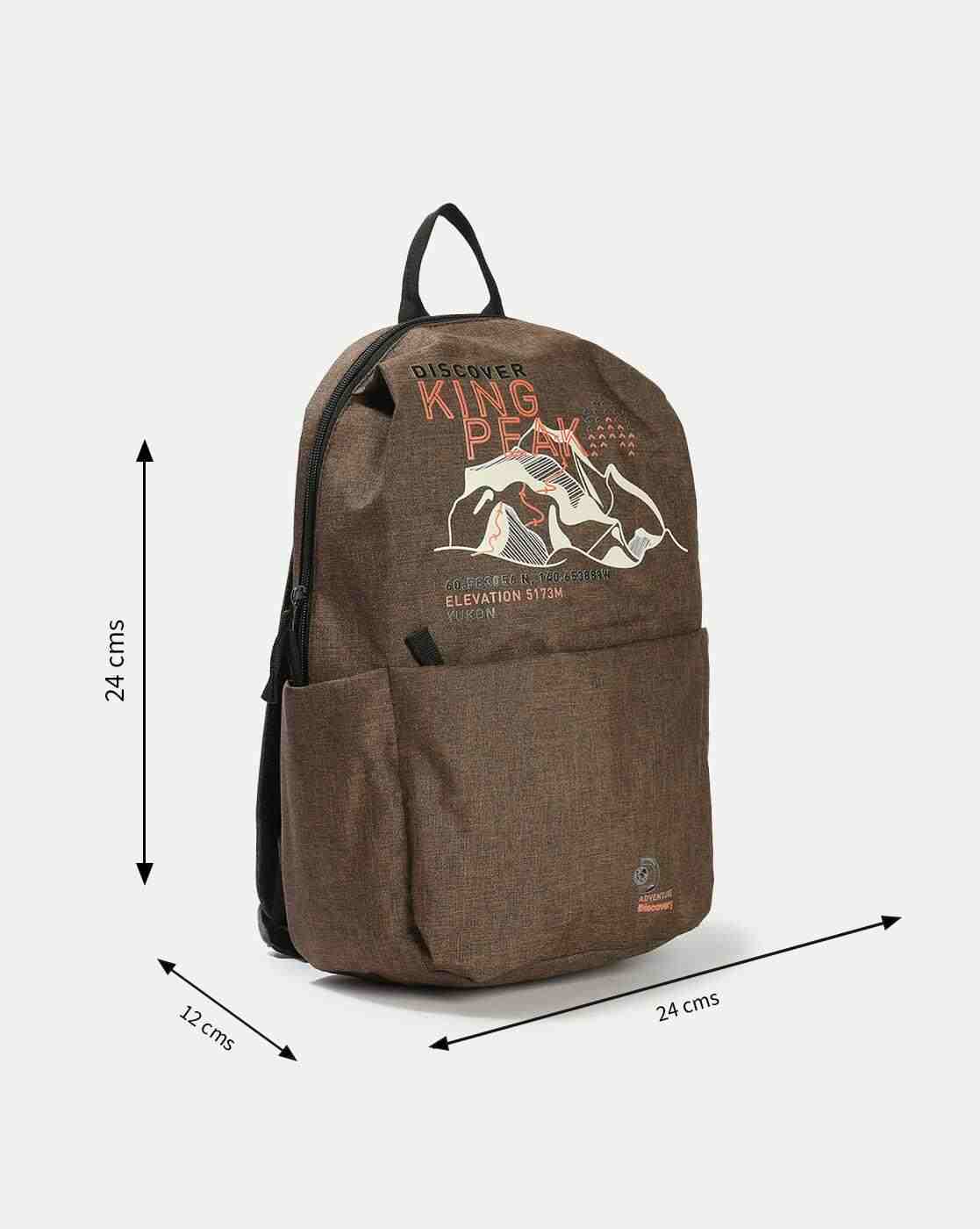 DNMX | Men Graphic Print Backpack|2