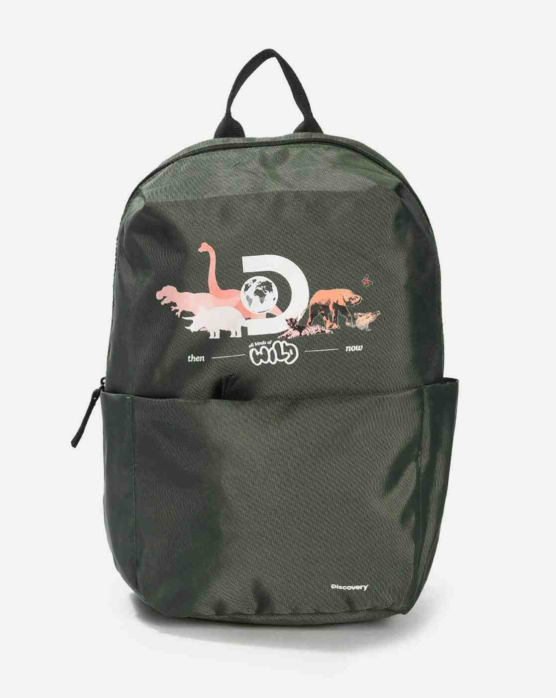 Men Graphic Print Backpack