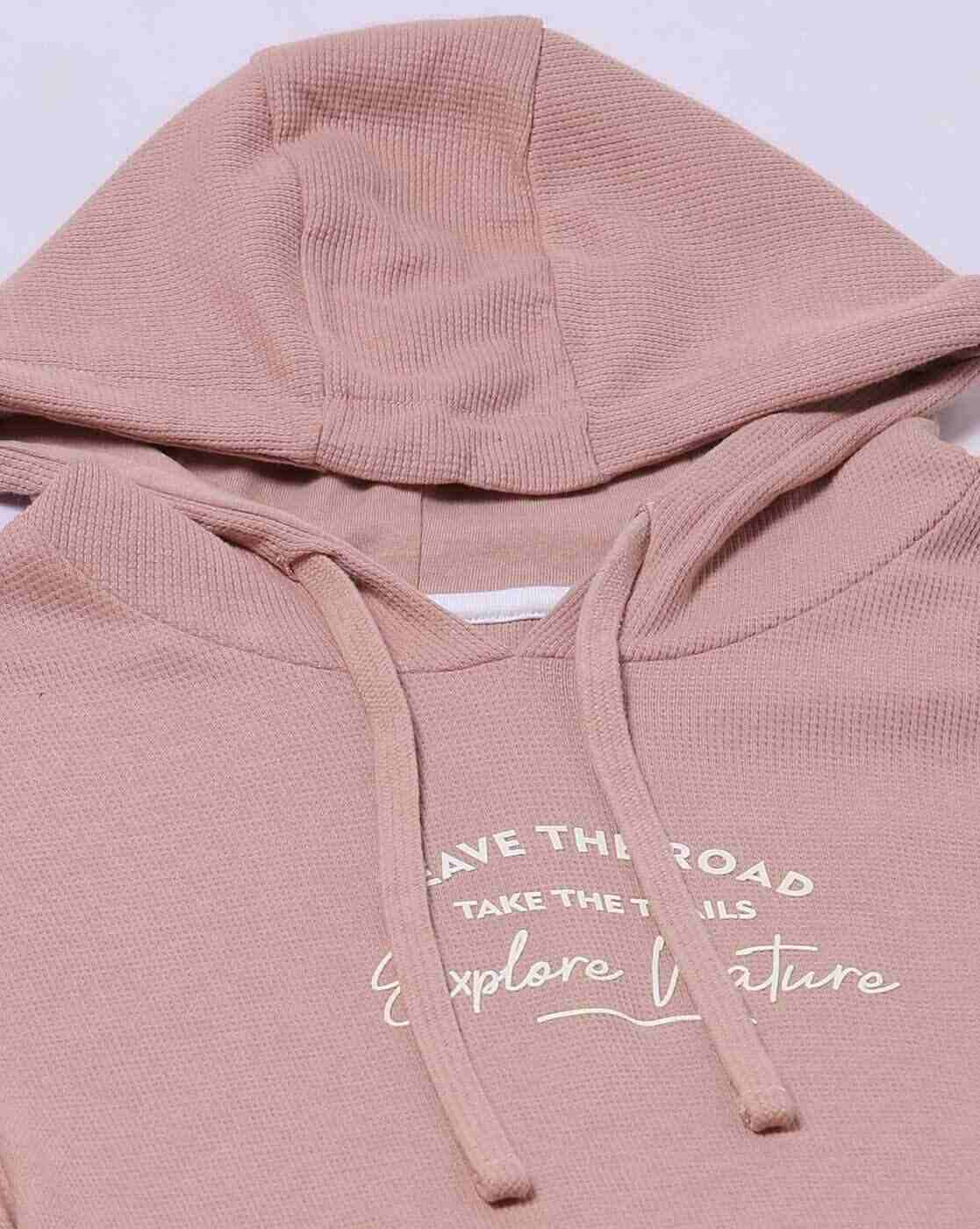 DNMX | Slim Fit Typographic Print Hooded T-Shirt|3