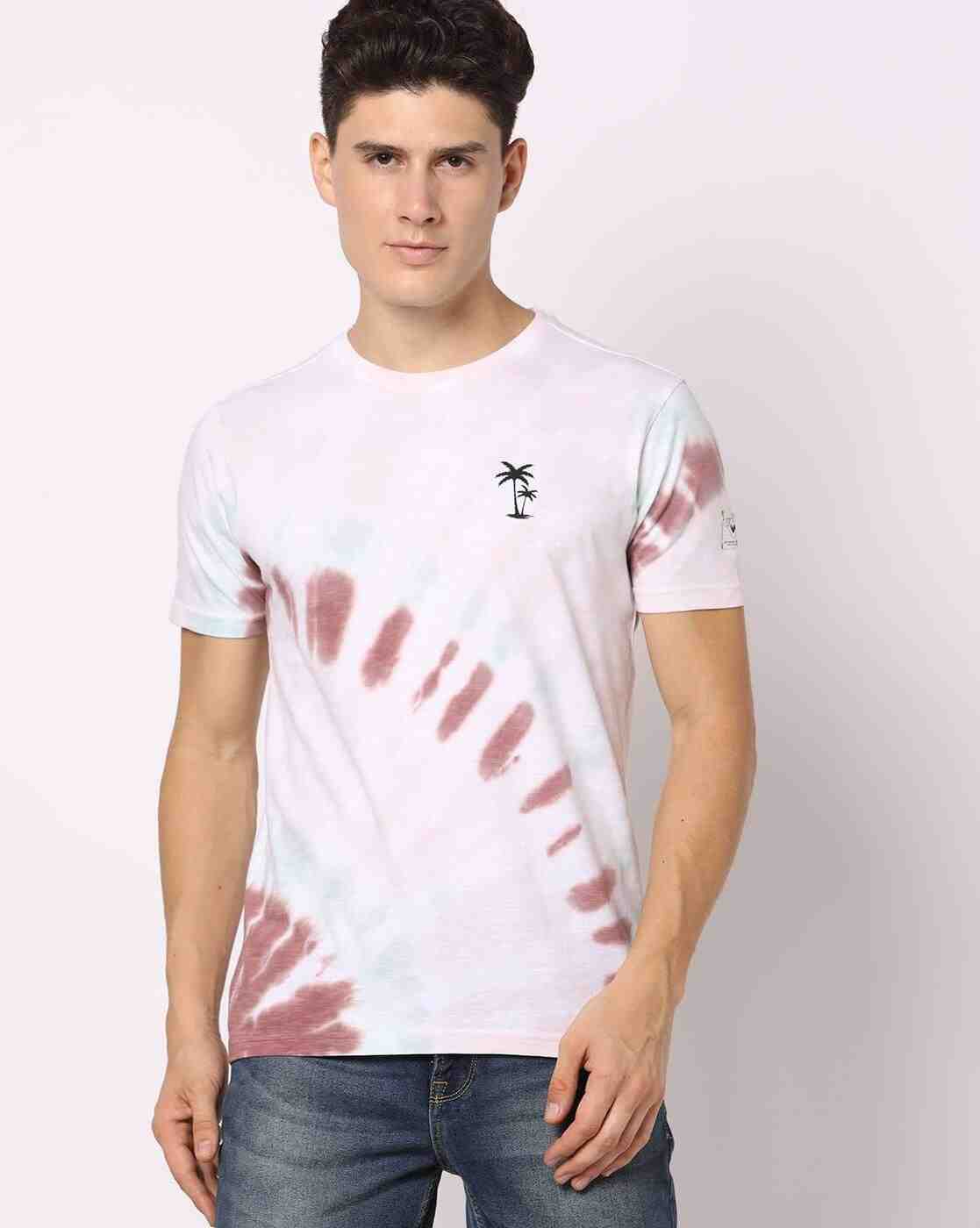 DNMX | Tie & Dye Slim Fit Crew-Neck T-Shirt|3