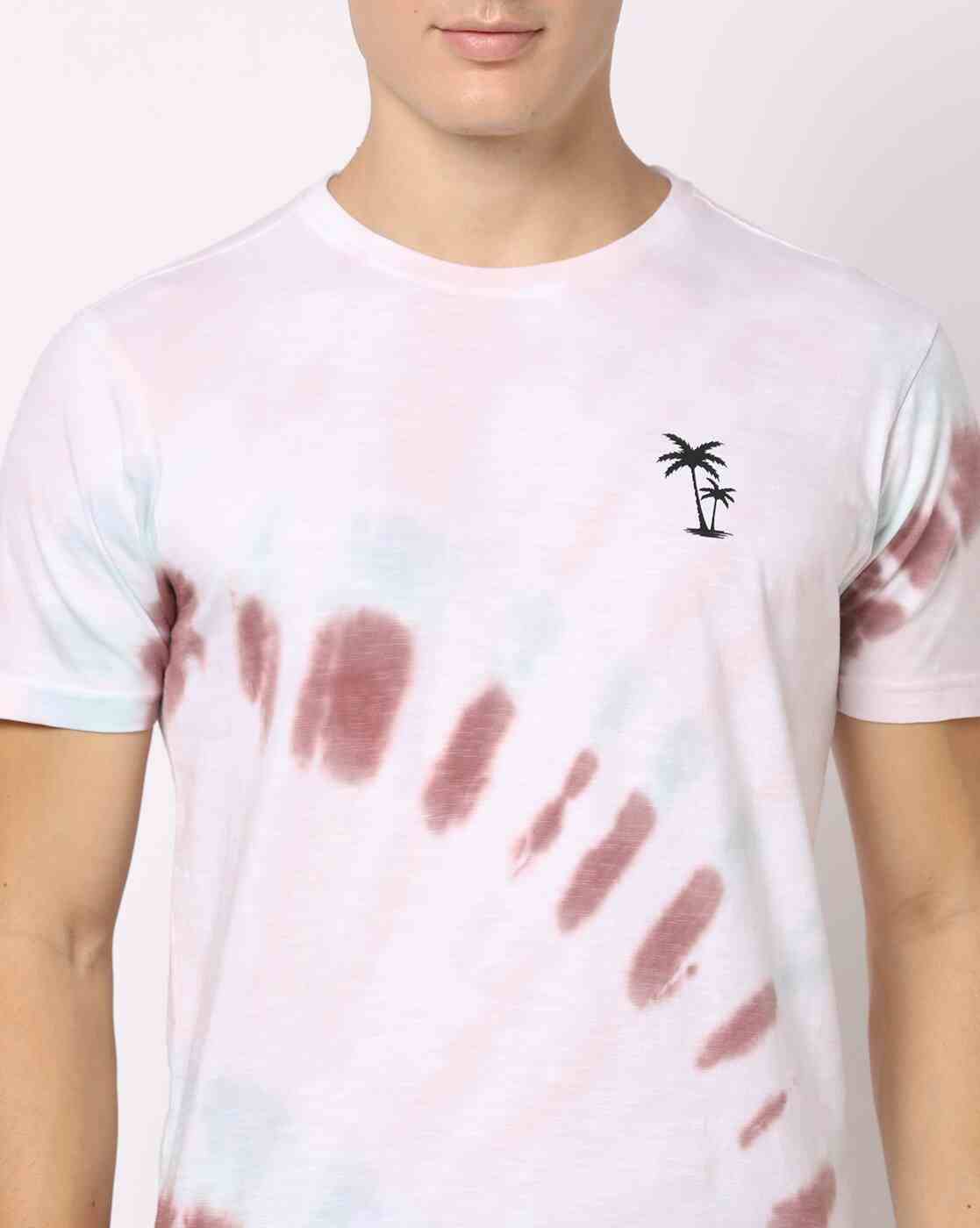 DNMX | Tie & Dye Slim Fit Crew-Neck T-Shirt|4