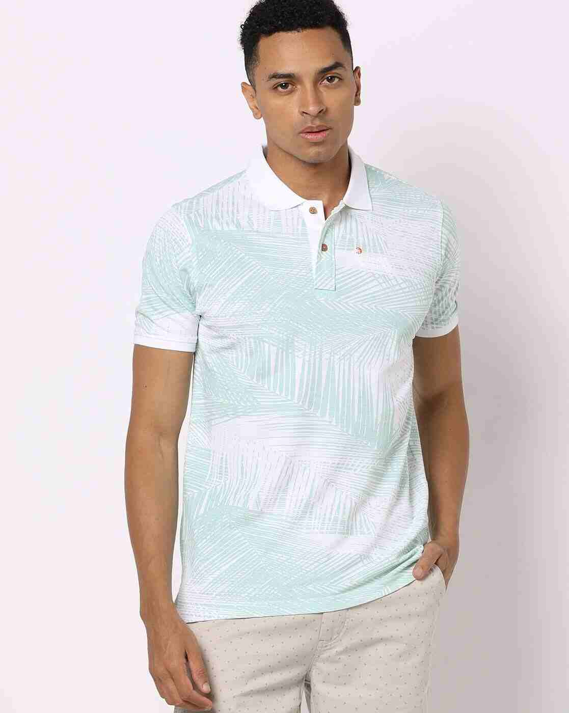DNMX | Printed Slim Fit Polo T-Shirt|0