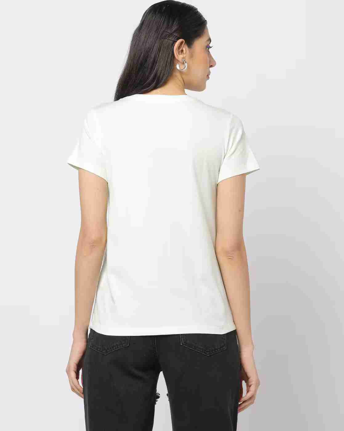 DNMX | Printed Slim Fit Round-Neck T-Shirt|1
