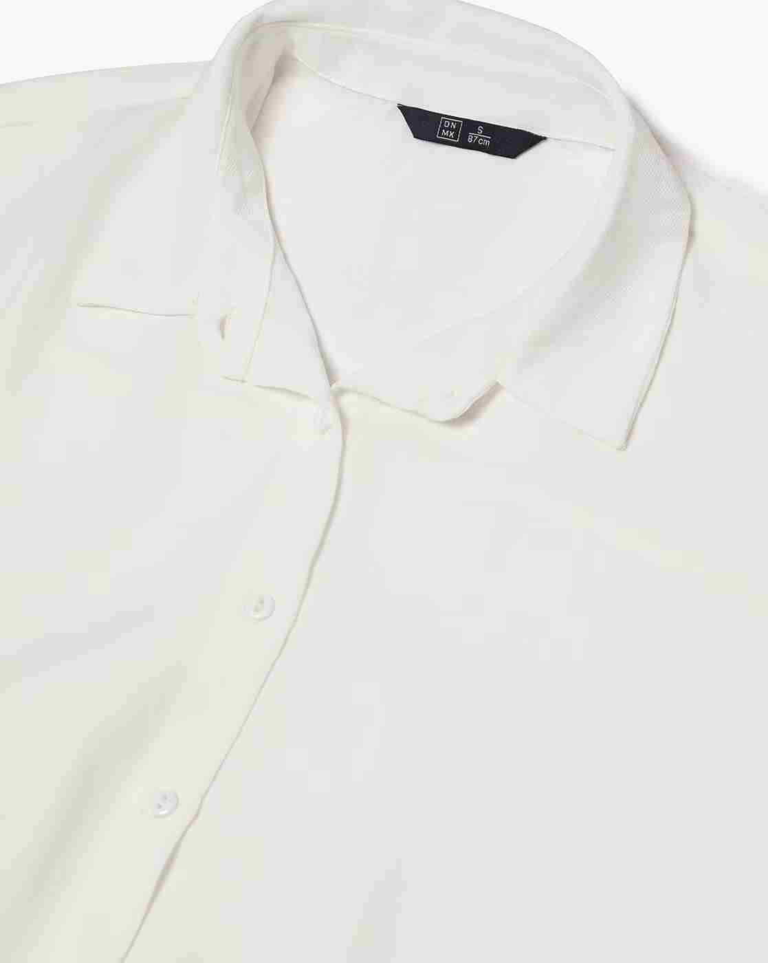 DNMX | Shirt with Spread Collar|4