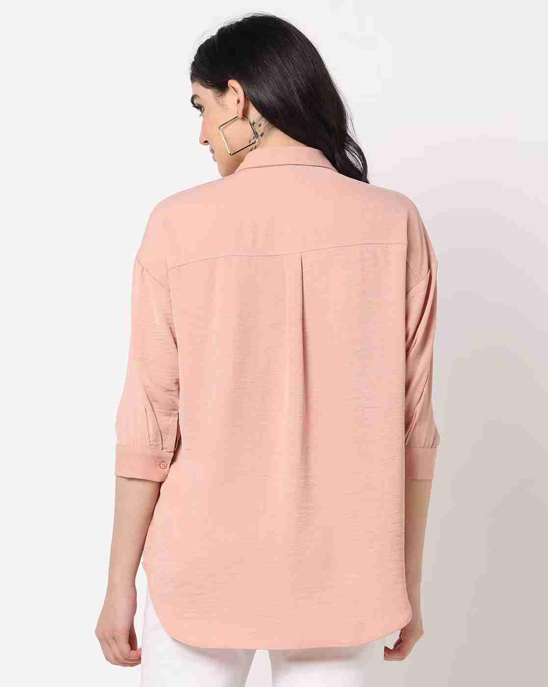 DNMX | Shirt with Spread Collar|2