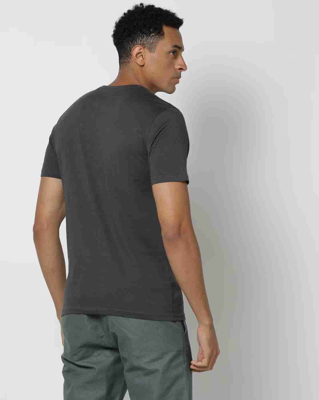 DNMX | Graphic Print Slim Fit Crew-Neck T-Shirt|2