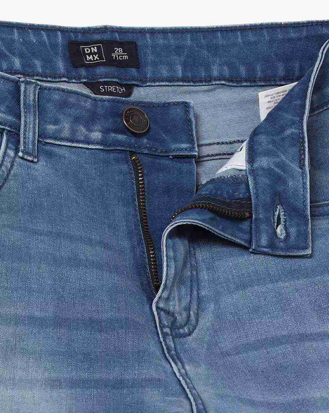 DNMX | Women High-Rise Bootcut Jeans with Frayed Hems|4