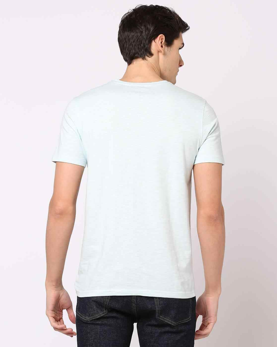DNMX | Men Printed Slim Fit T-Shirt|2