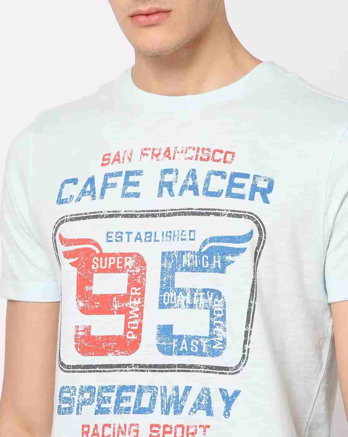 DNMX | Men Printed Slim Fit T-Shirt|3