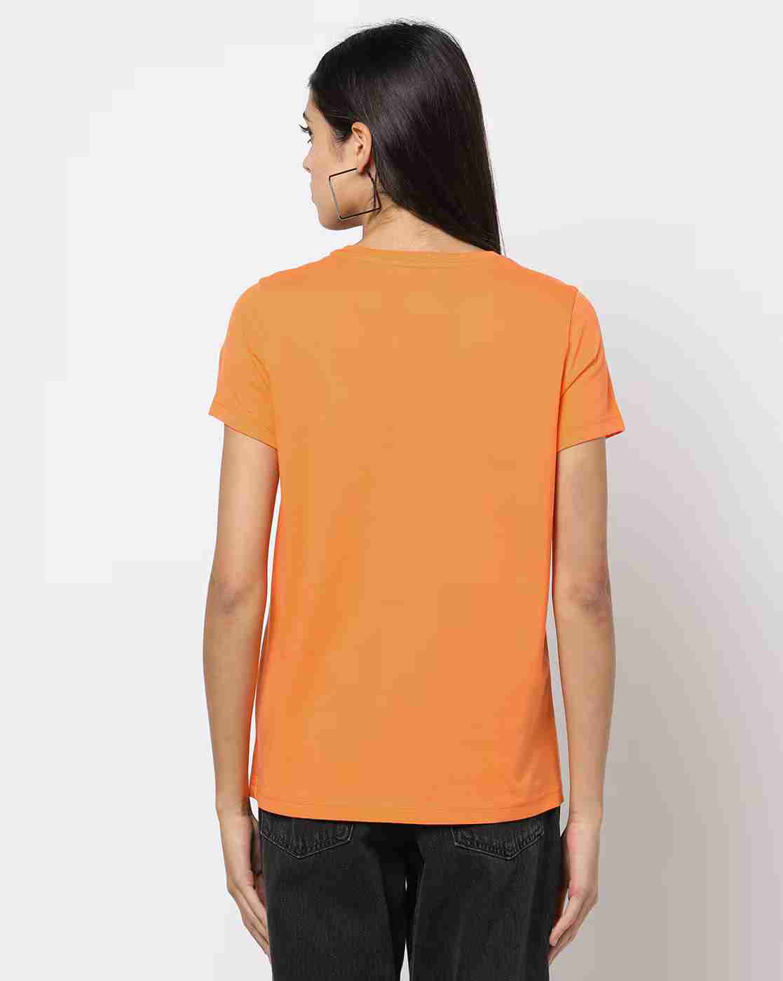 DNMX | Typographic Print Slim Fit Crew-Neck T-Shirt|2