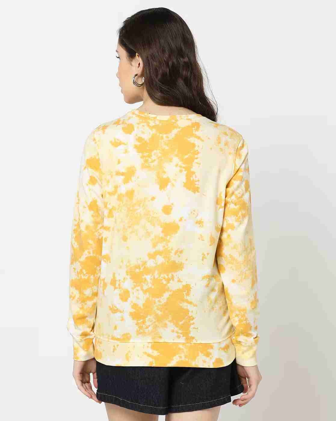 DNMX | Women Tie & Dye Print Relaxed Fit Sweatshirt|2