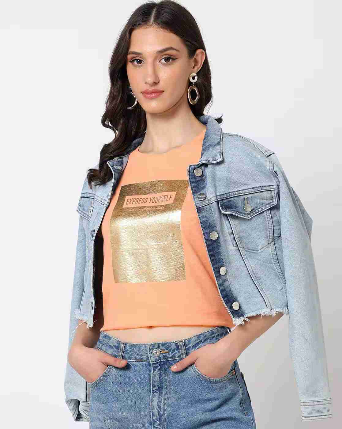 DNMX | Graphic Print Round-Neck T-Shirt|0