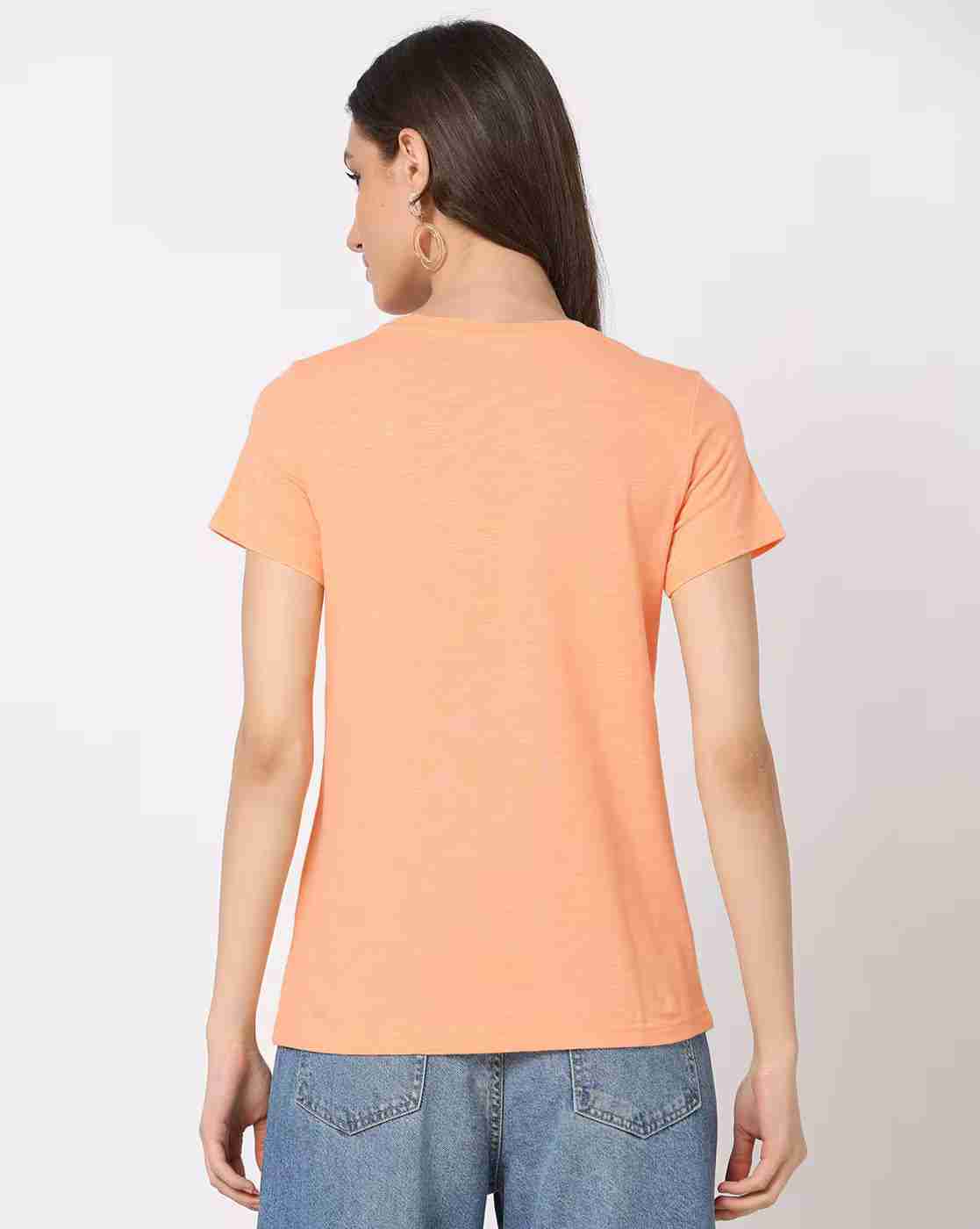 DNMX | Graphic Print Round-Neck T-Shirt|2