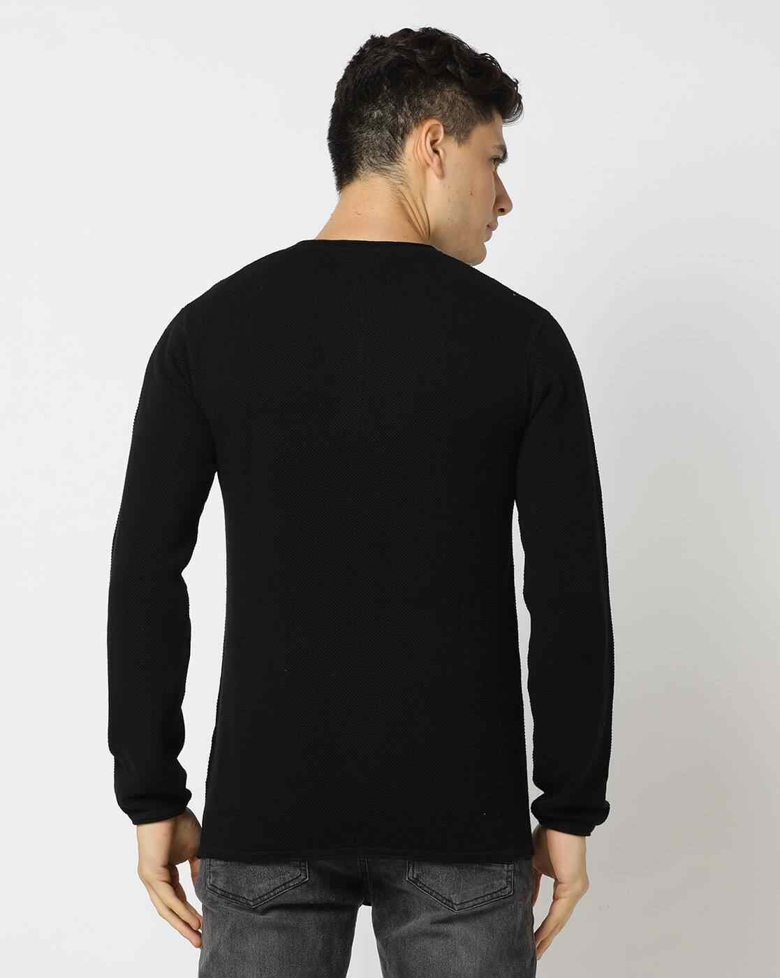 DNMX | Knitted Henley Pullover|3