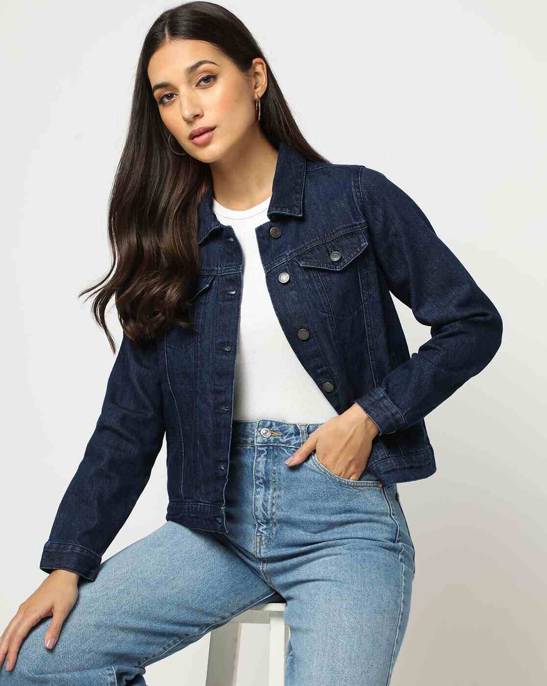 DNMX | Trucker Jacket with Flap Pockets|0