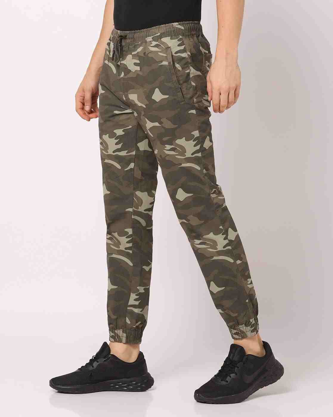 DNMX | Men Printed Joggers with Drawstring Waist|1