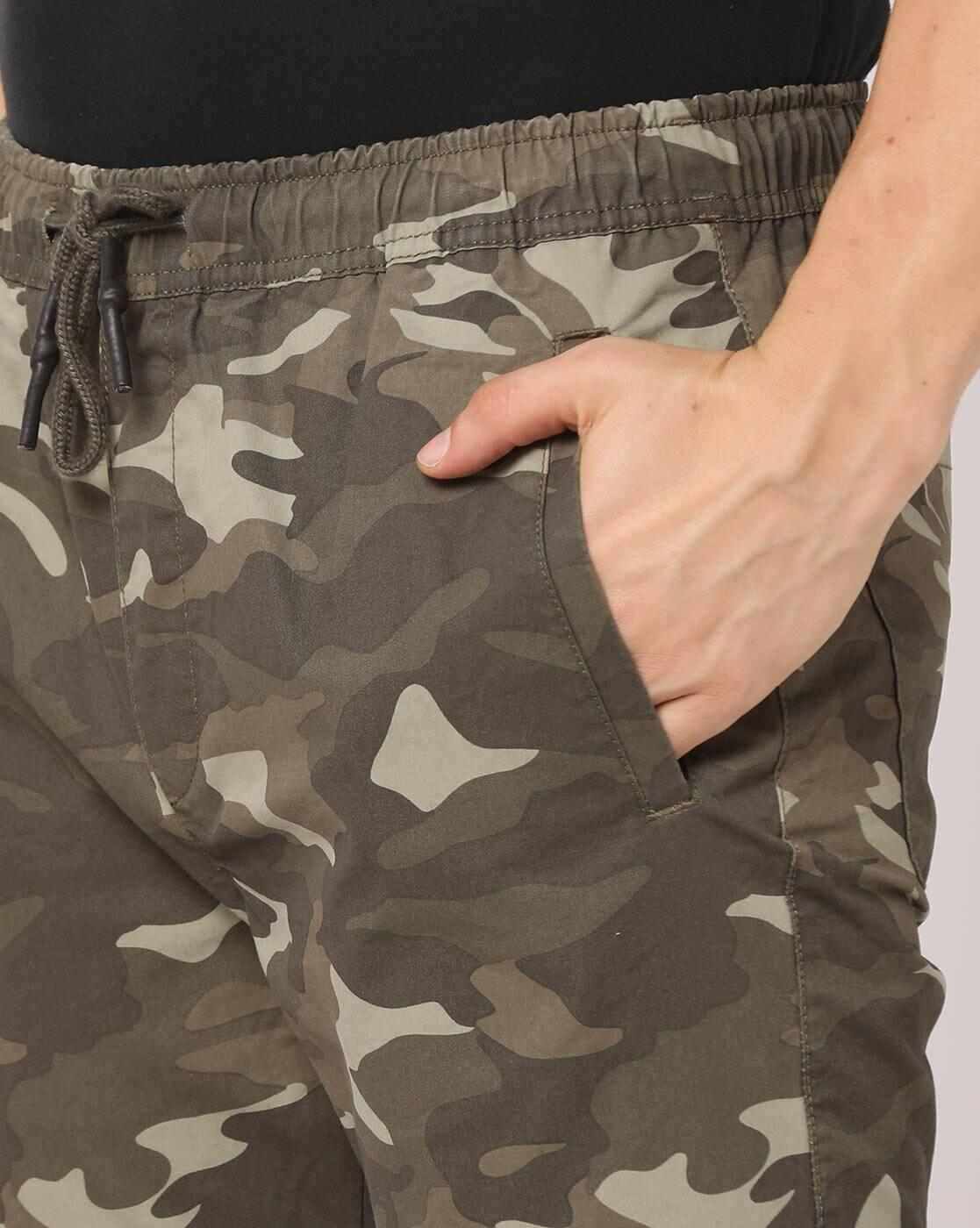 DNMX | Men Printed Joggers with Drawstring Waist|3