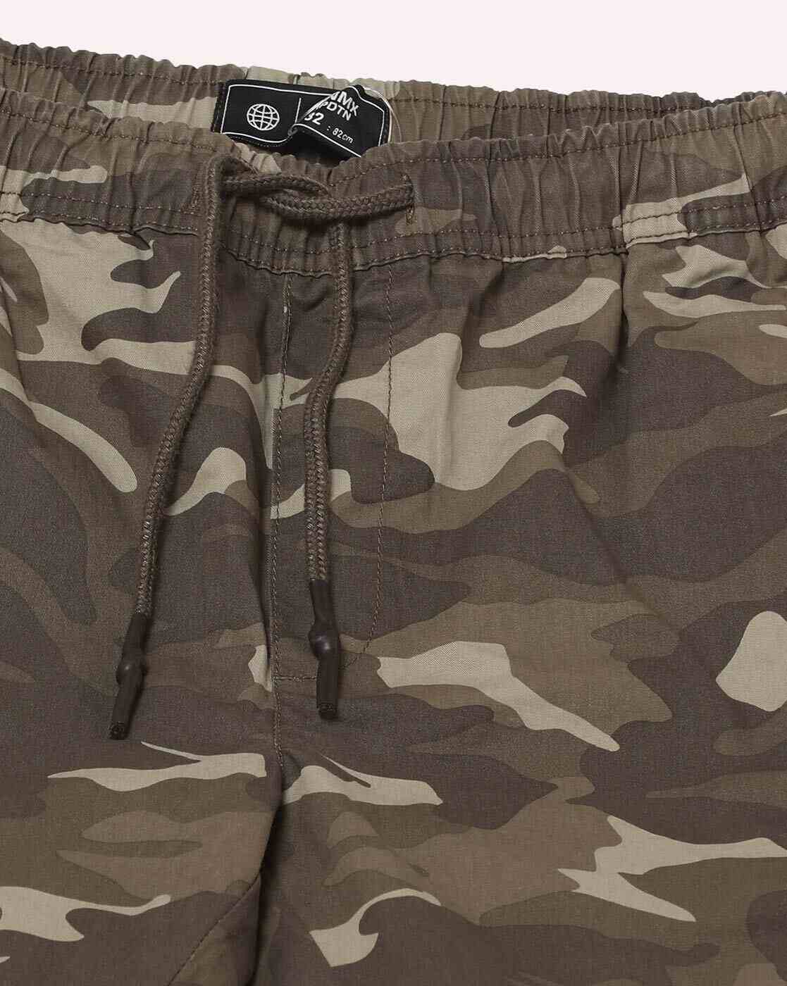 DNMX | Men Printed Joggers with Drawstring Waist|4