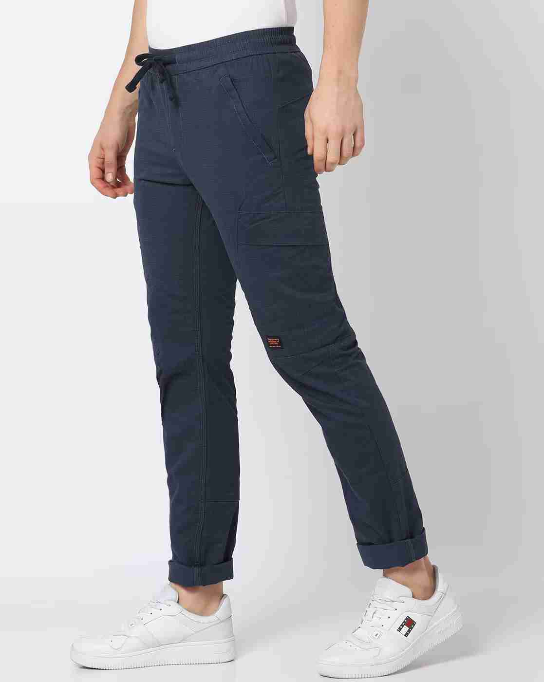 DNMX | Checked Slim Fit Cargo Pants|1