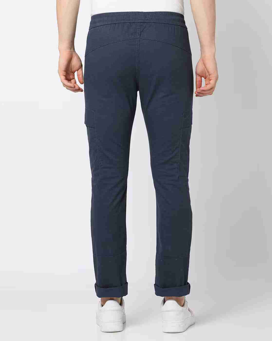 DNMX | Checked Slim Fit Cargo Pants|2