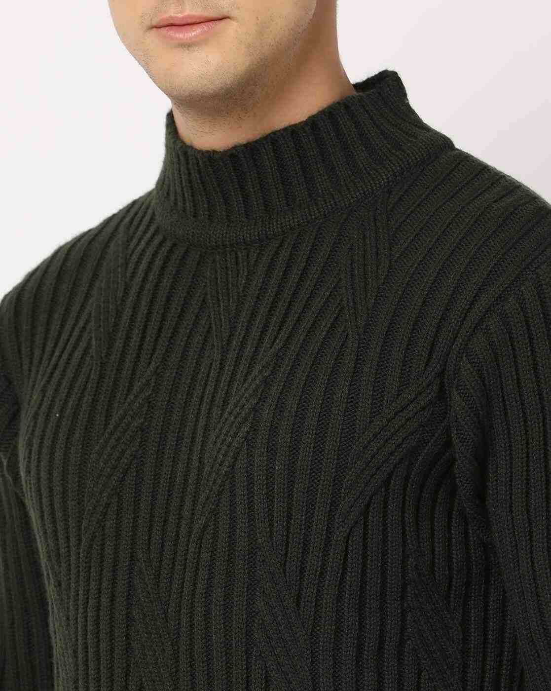 DNMX | Ribbed regular Fit Pullover|4