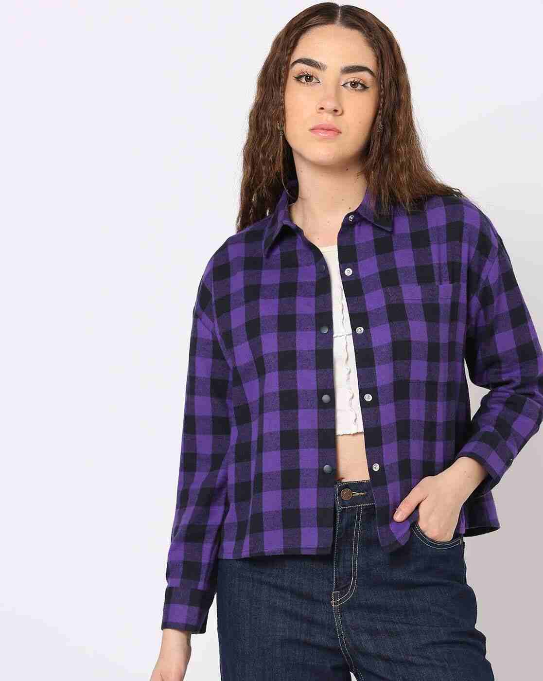 DNMX | Flannel Shirt with Patch Pocket|0