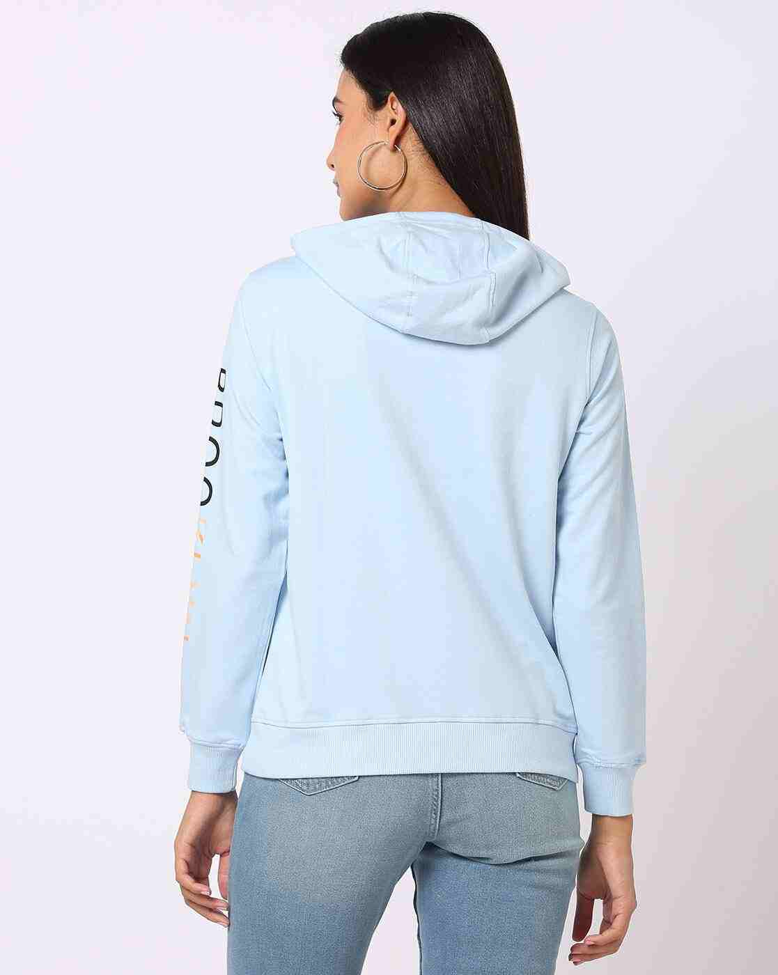 DNMX | Typographic Print Relaxed Fit Hoodie|2