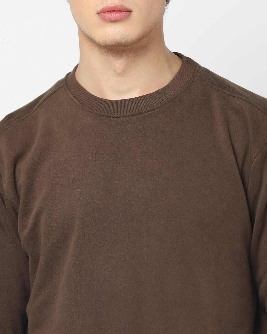 DNMX | Men Slim Fit Crew-Neck Sweatshirt|3
