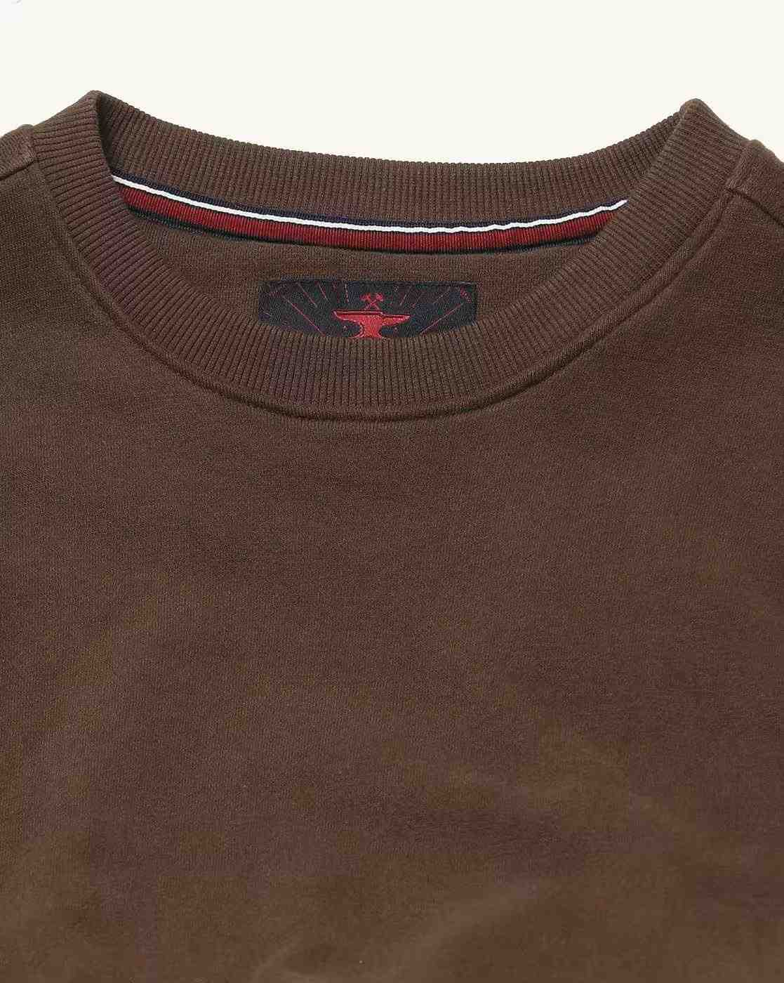 DNMX | Men Slim Fit Crew-Neck Sweatshirt|4