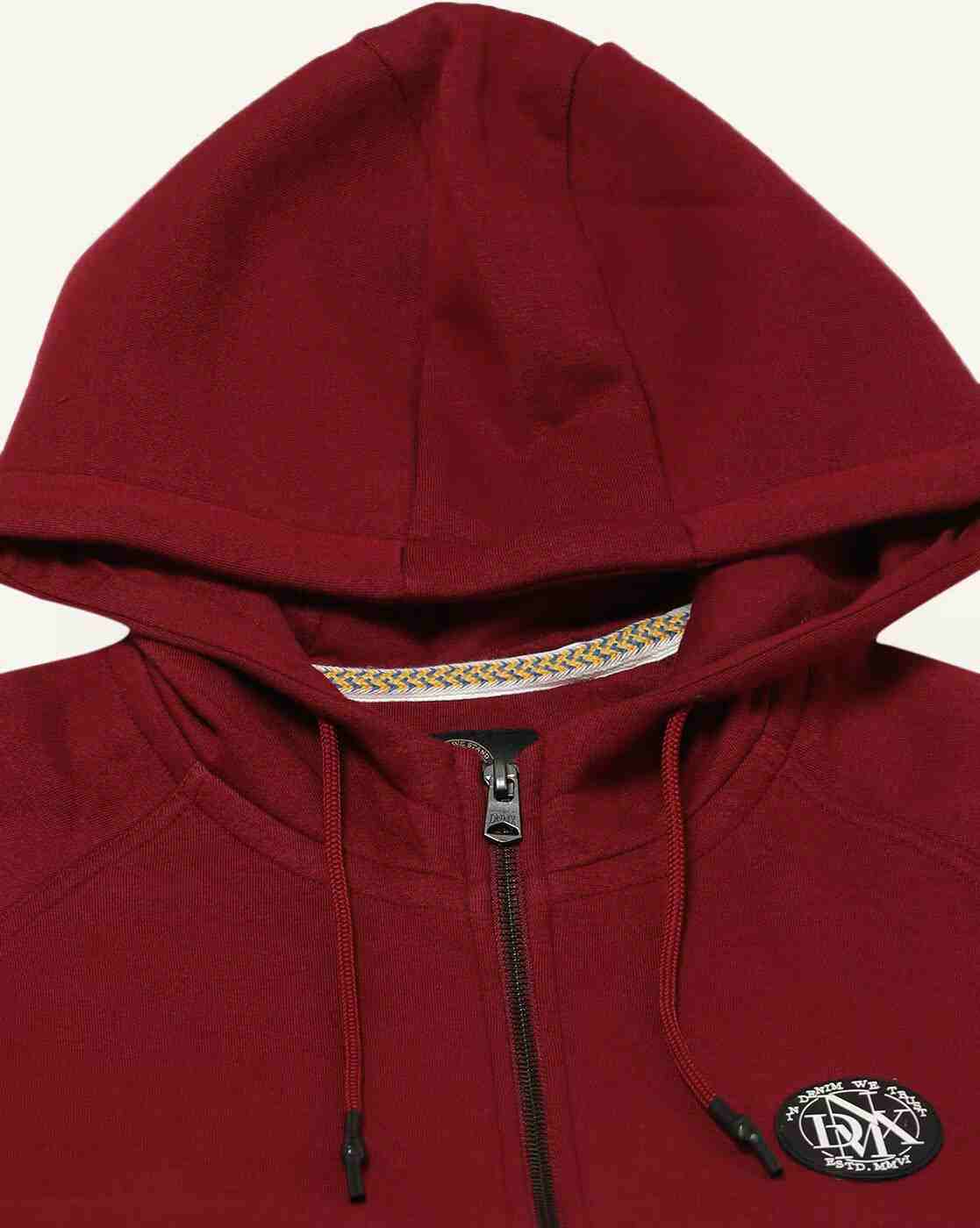 DNMX | Slim Fit Hoodie with Half-Zip Closure|4