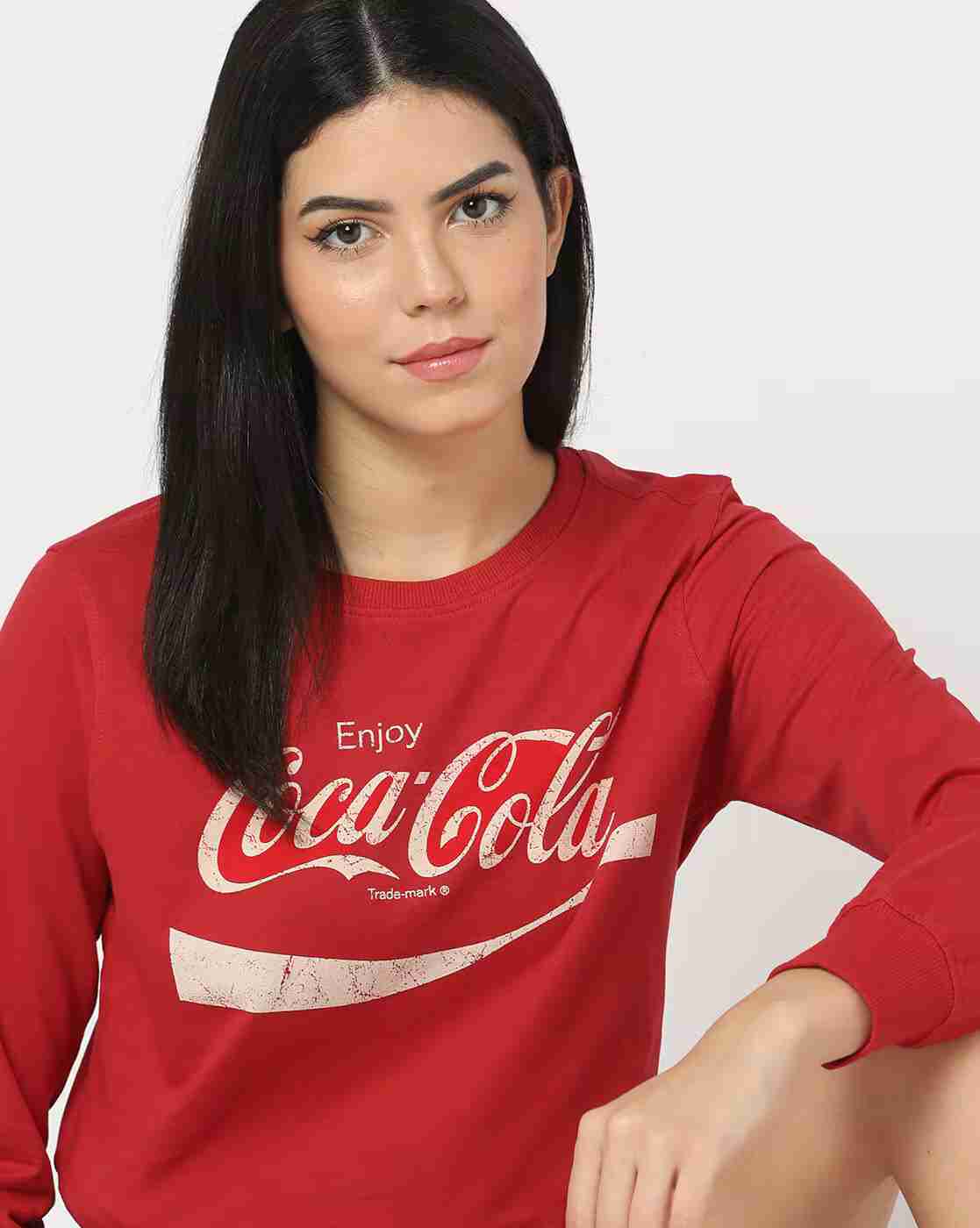 DNMX | Typographic Print Crew-Neck Sweatshirt|0