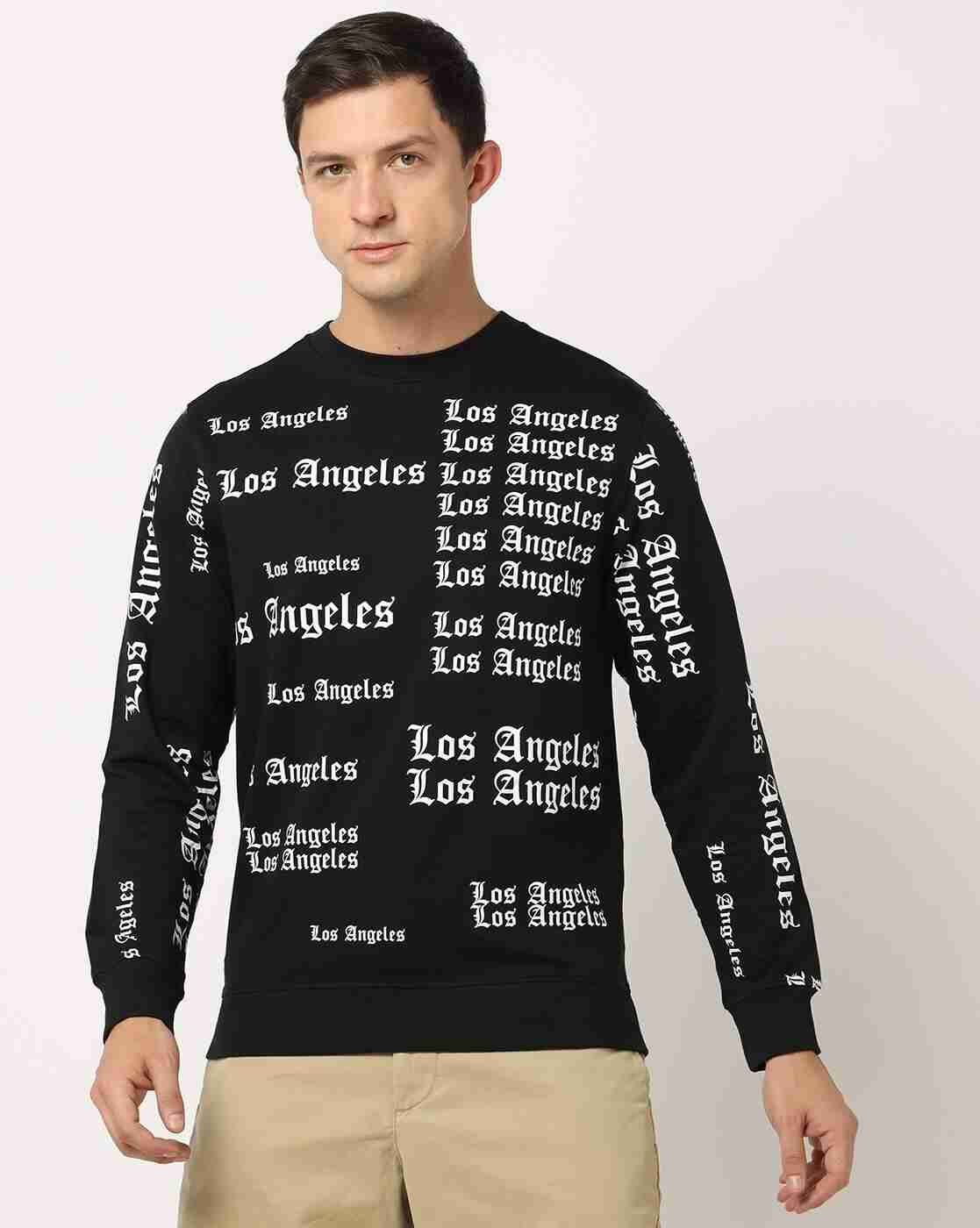 DNMX | Typographic Print Crew-Neck Sweatshirt|3