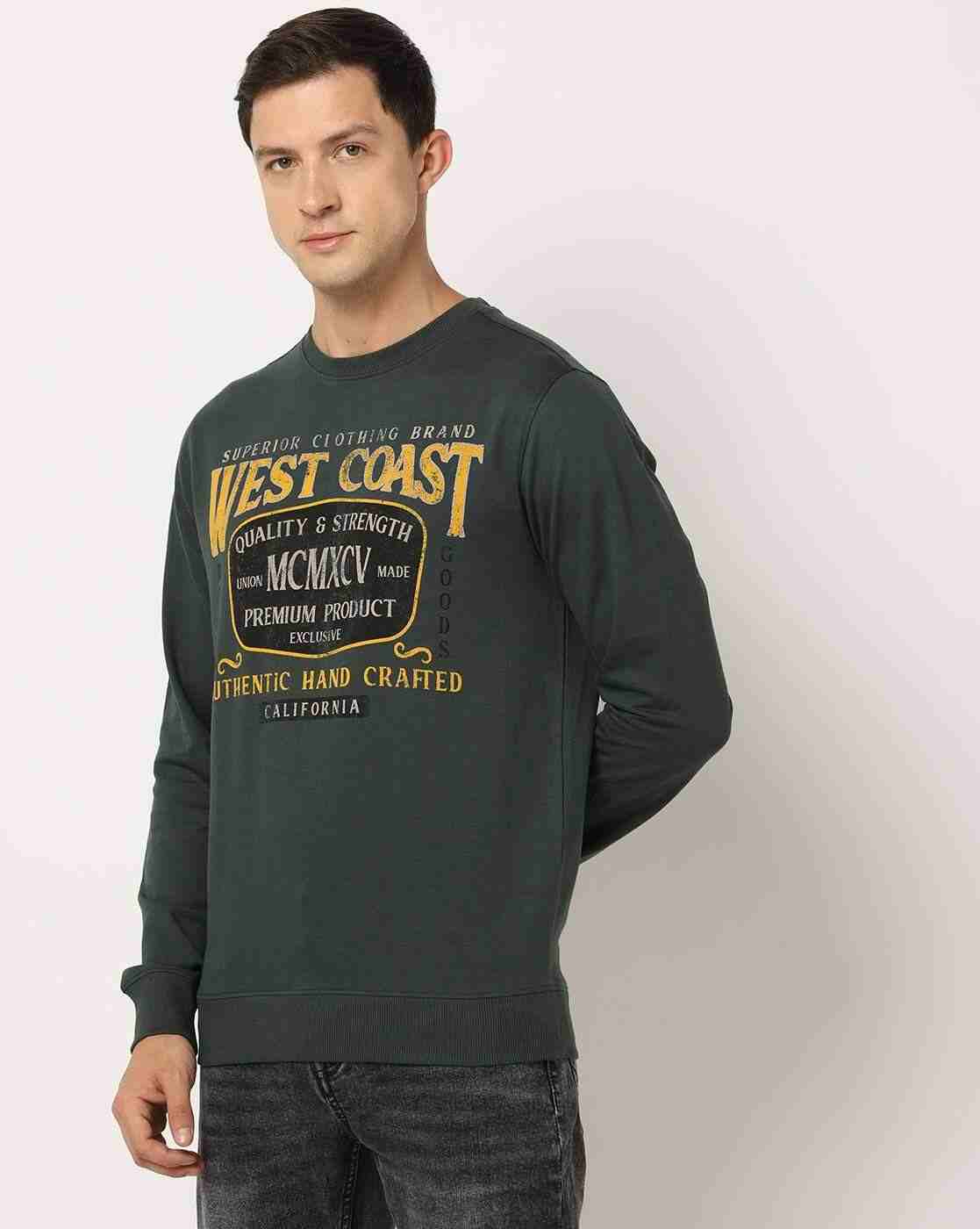 DNMX | Typographic Print Slim Fit Sweatshirt|3