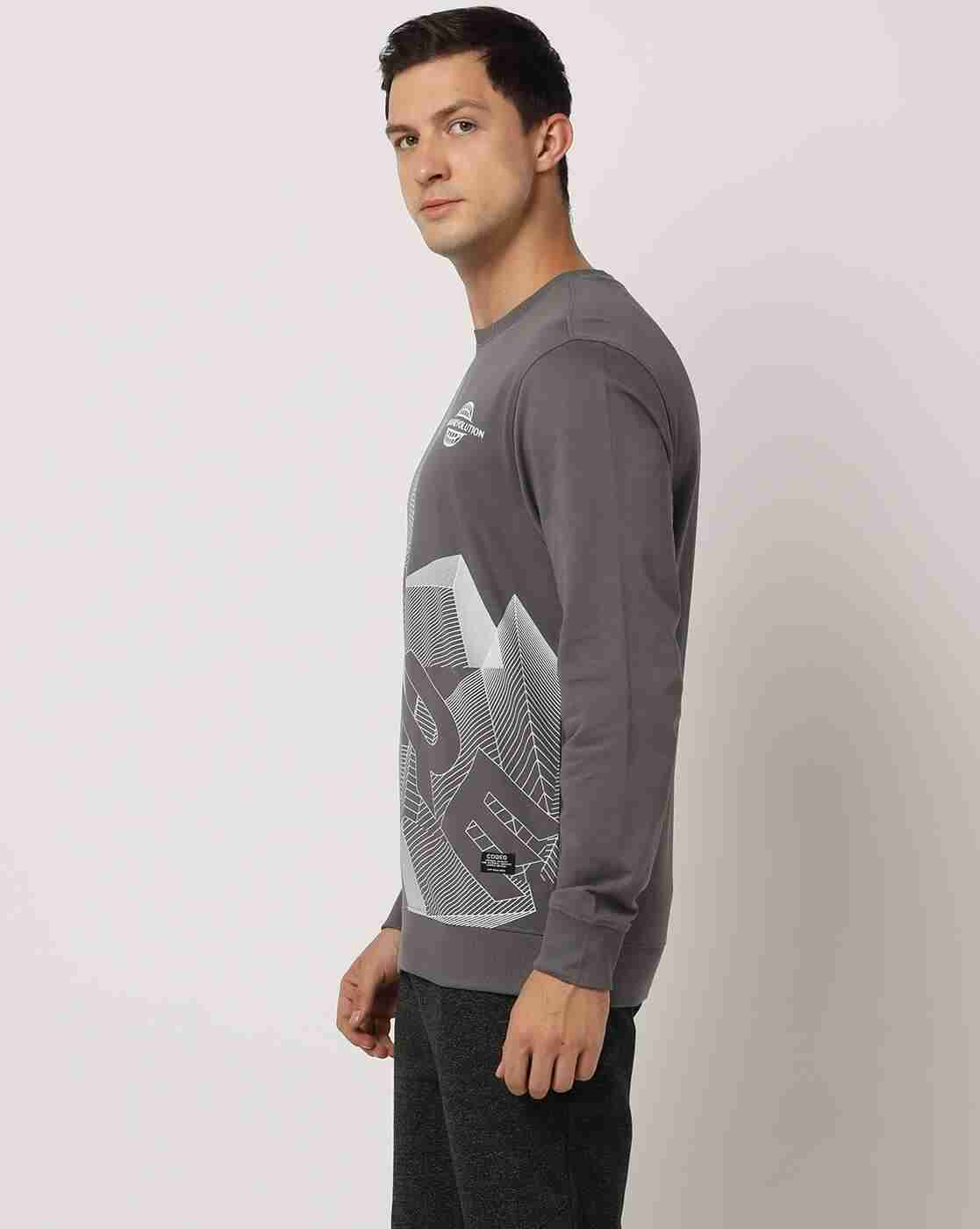 DNMX | Graphic Print Slim Fit Sweatshirt|1
