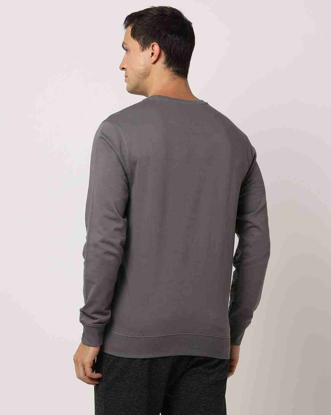 DNMX | Graphic Print Slim Fit Sweatshirt|2