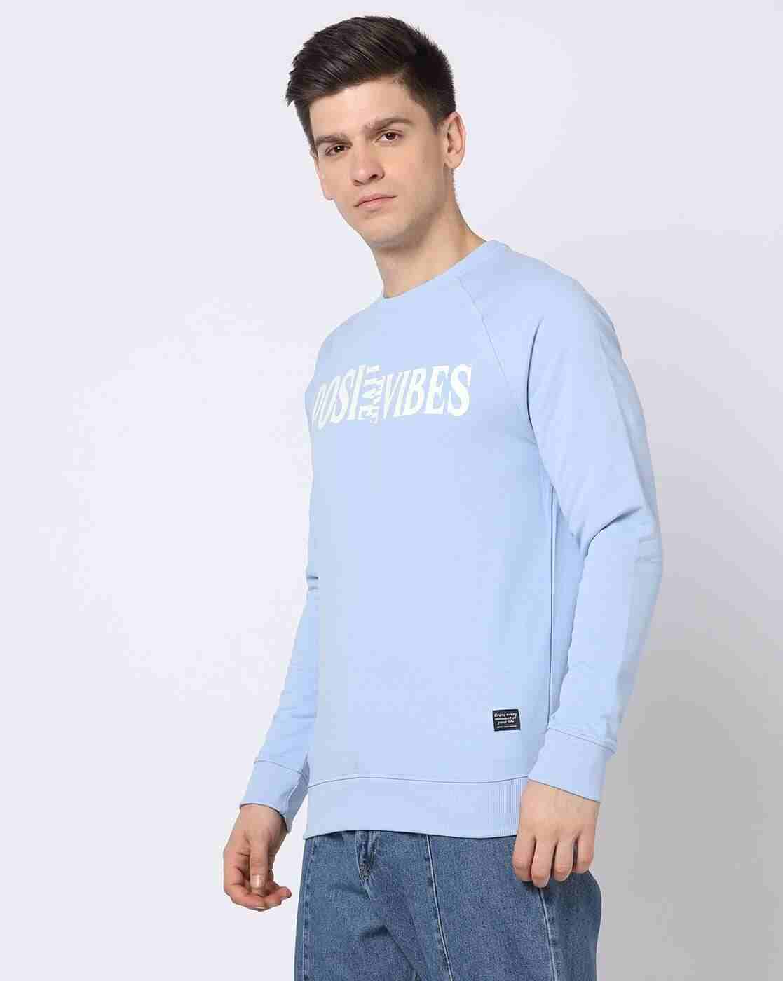 DNMX | Typographic Print Slim Fit Sweatshirt|1