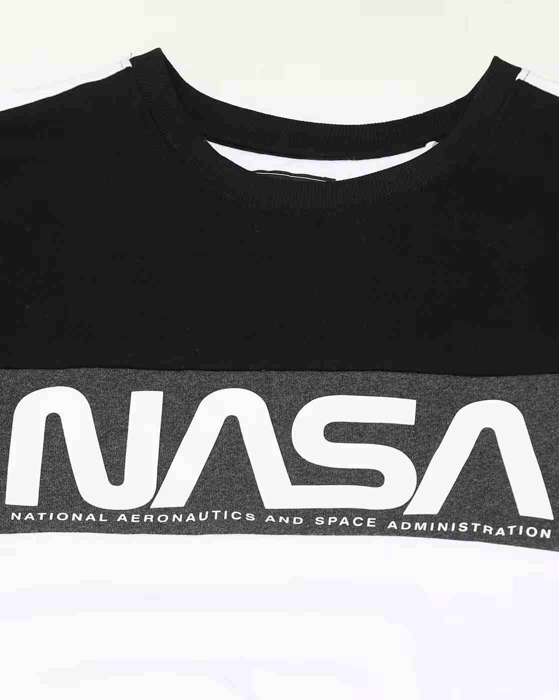 DNMX | Printed Slim Fit Crew-Neck Sweatshirt|4
